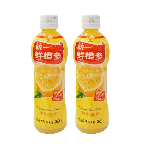 橙汁灌裝機灌裝案例